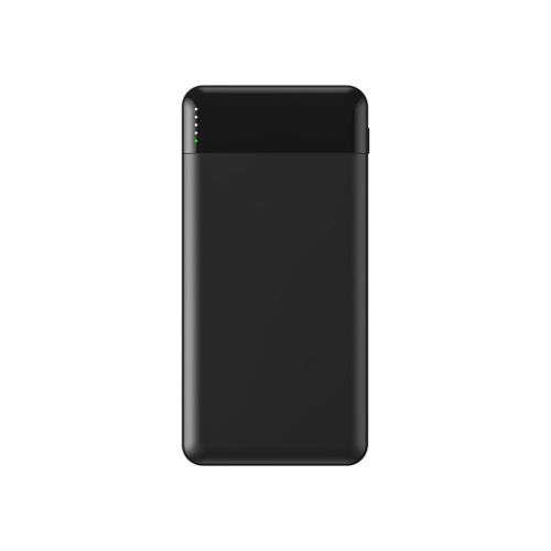 Batterie De Secours We, Power Bank, 10 000 Mah, 1 Port Usb-A 18w +1 Port Usb-C 20w, Charge Rapide, Charge Induction 15w Sans-Fil Certifié Qi, Coloris Noir