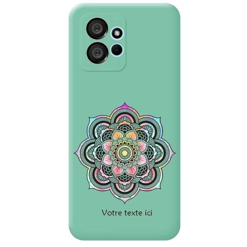 Coque Turquoise Redmi Note 12 4g Mandala 3 Pastel