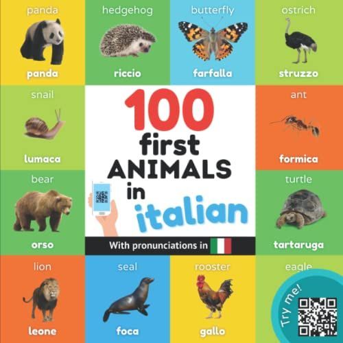 100 First Animals In Italian