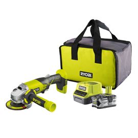 Meuleuse d'angle RYOBI 18V One+ R18AG-140S - Batterie Lithium-ion 4.0