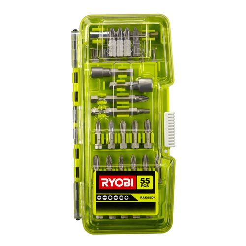 Coffret RYOBI 55 accessoires de vissage mixtes RAK55DK