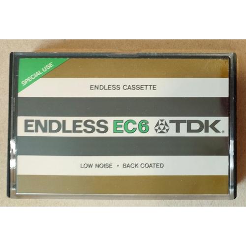 Cassette Audio Endless Tape EC6 Tdk K7