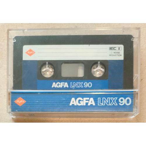 Cassette Audio Agfa LNX 90 K7 tape