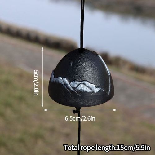 Cloches Rétro En Métal Pour Cour Extérieure,Vent En Fer,Décoration De Balcon,Ornement De Jardin,Style Japonais,Tendance - Type S8