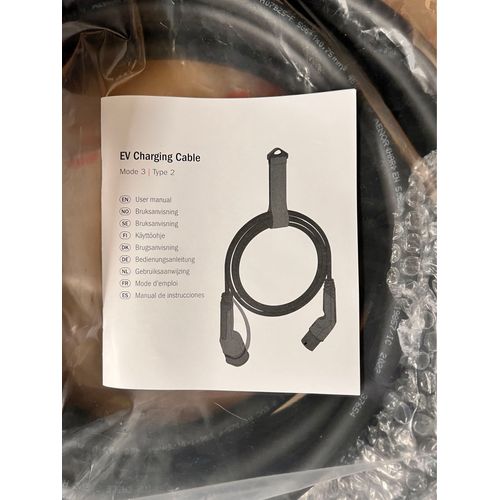 Câble T2/T2 Pour Voiture Électrique.