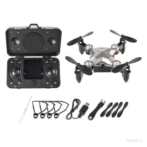 Drone avec caméra pour Adultes et Enfants avec caméra pour Enfants et  Adultes - Drone Pliable avec caméra pour Adultes et Enfants Mini Quadcopter