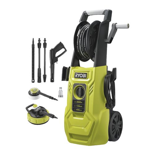 Nettoyeur haute pression RYOBI - 150 Bars - 2000W - RY150PWA