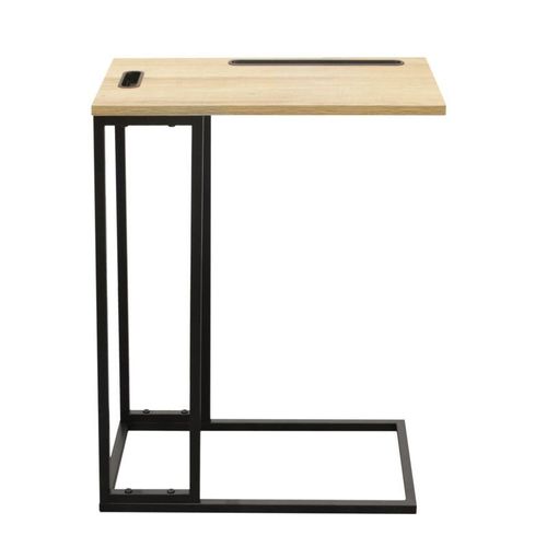 Paris Prix - Table D'appoint "Support Tablette" 112cm Naturel