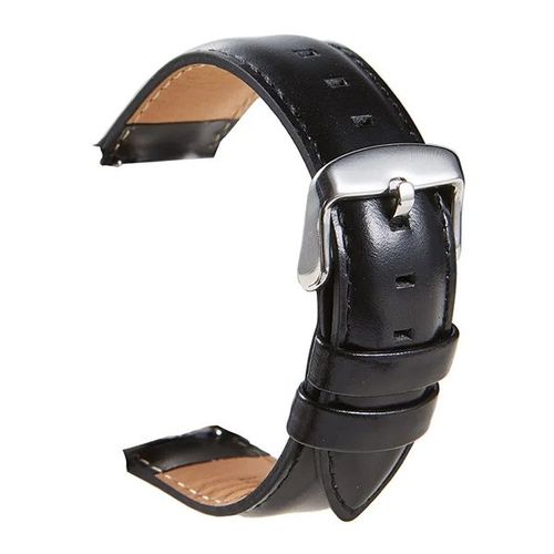 Bracelet En Cuir Haut De Gamme Phonecare Pour Garmin Approach S40 - Noir