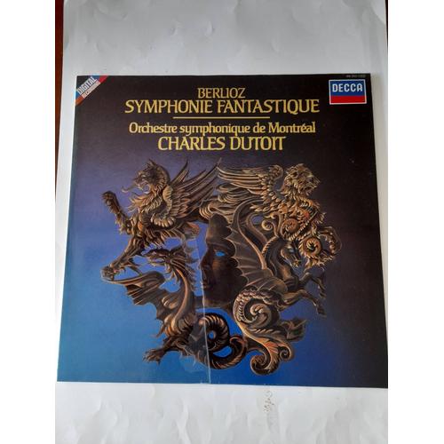 Disque Vinyle 33 Tours - Berlioz - Symphonie Fantastique Orchestre Symphonique De Montreal Charles Dutoit