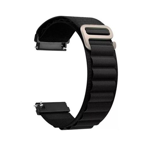 Bracelet Alpine M Nylonsense Phonecare Pour Garmin Approach S40 - Noir