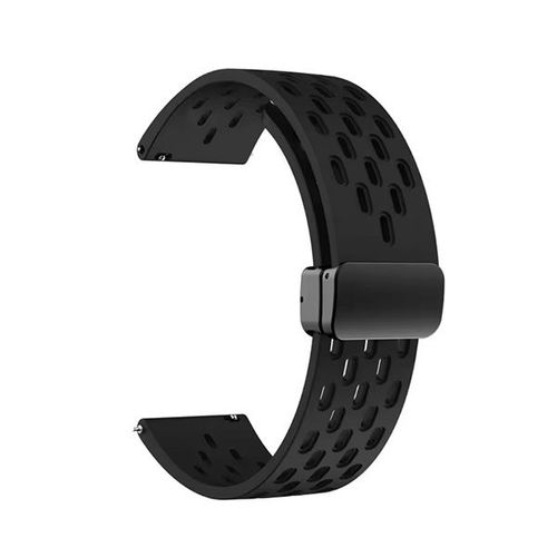 Bracelet Magneticbreathsilicon Phonecare Pour Garmin Approach S40 - Noir