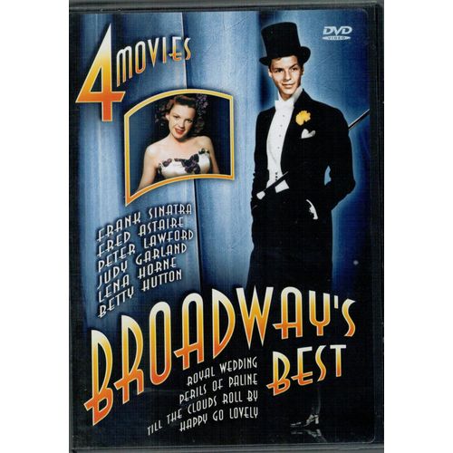 Broadway's Best - 4 Movies - Royal Wedding, Perils Of Pauline, Till The Clouds Roll By, Happy Go Lovely