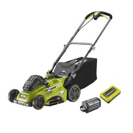 Tondeuse RYOBI 36V MaxPower - coupe 40cm - 1 batterie 6,0Ah - 1 chargeur - RLM36X41H60PG