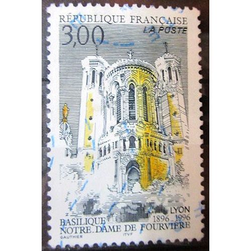1996. F3022: Notre-Dame De Fourvière À Lyon.