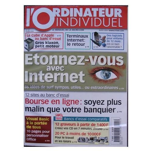 L'ordinateur Individuel N° 121 : Etonnez-Vous Avec Internet