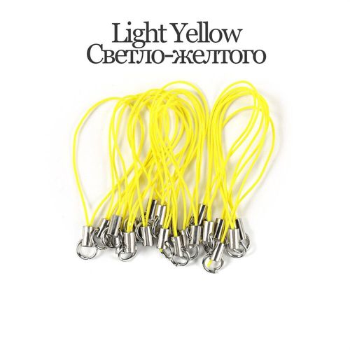 Lot De 20/50/100 Pièces De Cordons De Sangle Lariat Pour Porte-Clé,Ensemble De Crochets Mobiles,Breloques,Pendentif,Accessoires Pour Porte-Clé