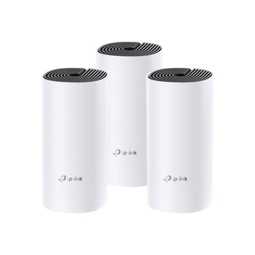 TP-Link DECO M4 - Système Wi-Fi - (3 routeurs) - maillage 1GbE - Wi-Fi 5 - Bi-bande