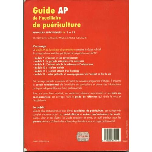 Le guide de la puéricultrice