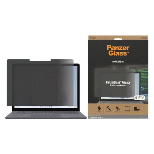 PANZERGLASS? PROTECTEUR D'ÉCRAN DE CONFIDENTIALITÉ MICROSOFT SURFACE LAPTOP 13,5"
