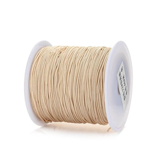 Rouleau De Cordon En Fil De Nylon,100m,0.8mm,28 Couleurs,Pour Bricolage,Fabrication De Bracelets Et De Colliers,Accessoires Artisanaux Faits À La Main