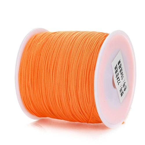 Rouleau De Cordon En Fil De Nylon,100m,0.8mm,28 Couleurs,Pour Bricolage,Fabrication De Bracelets Et De Colliers,Accessoires Artisanaux Faits À La Main