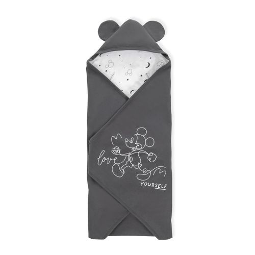 Couverture Cosy Snuggle N Dream Mickey Mouse Anthracite - Hauck