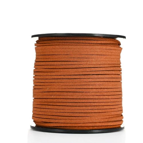 Cordon Plat En Faux Daim Tressé,Cordon En Cuir Velours Fait À La Main Pour Bijoux Bracelet Collier Porte-Clés 5/20m 2.5mm