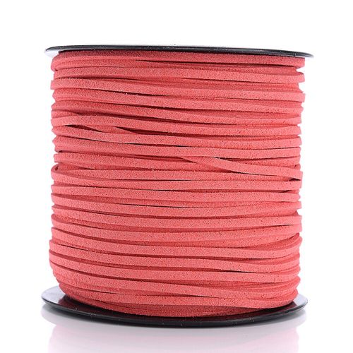Cordon Plat En Faux Daim Tressé,Cordon En Cuir Velours Fait À La Main Pour Bijoux Bracelet Collier Porte-Clés 5/20m 2.5mm