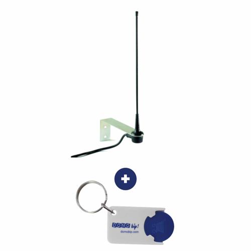 ERREKA - Antenne récepteur KRAET ( 433.92 MHz / 868.35 MHz ) + 1 Porte-clés DOMOBIP