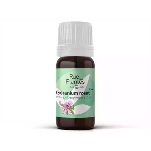 Huile Essentielle De Géranium Rosat Bio 10ml 