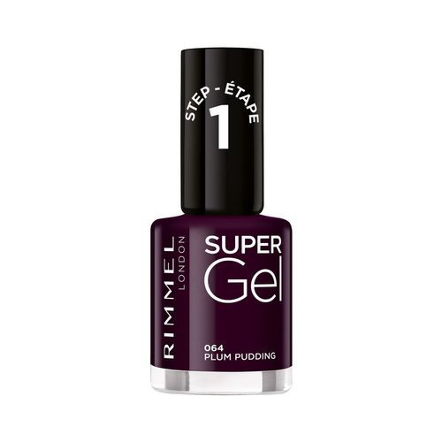 Rimmel London - Vernis À Ongles Super Gel - 064 Plum Pudding Ongles Rimmel Vernis A Ongles Super Gel 064 Plum Pudding 12 Ml 12 Ml 