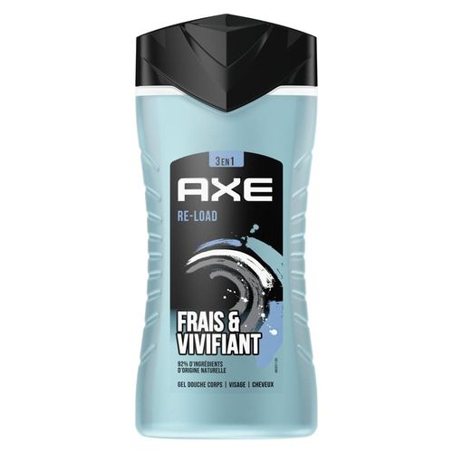 Axe - Axe Gel Douche Homme 3en1 Re-Load Fraiset Vivifiant 250ml 