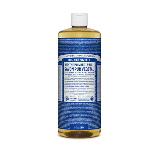 Dr Bronner's - Dr Bronner's - Savon Liquide Menthe 945ml 944 Ml 