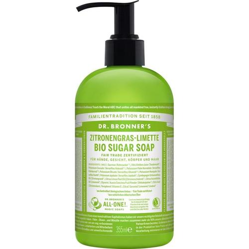 Dr. Bronners - Savon Au Sucre Bio Citronnelle-Citron Vert Pour Le Corps 710 Ml 