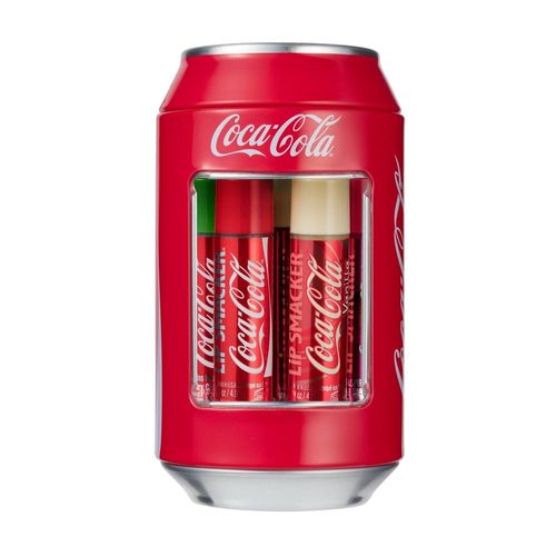 Lip Smacker - Cannette Coca Cola 6 Pcs Assorties Baume À Lèvres 6 Parfums Assortis - 24g 1 Unité 