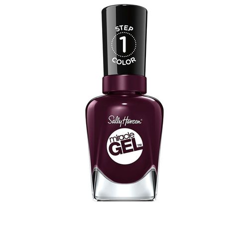 Sally Hansen - Miracle Gel #492-Cabernet With Bae Crayon Blanc Pour Ongles 14.7 Ml 