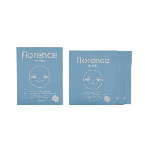 Florence By Mills - Surfing Under The Eyes Hydrating Gel Pads 3 Pairs Patchs Yeux Hydratants 6 Un 