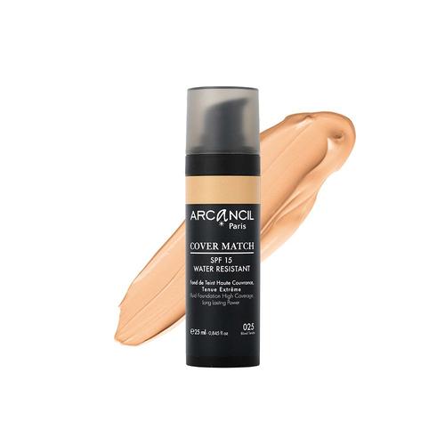 Arcancil Paris - Cover Match Fond De Teint 025 Blond Tendre 25 Ml 