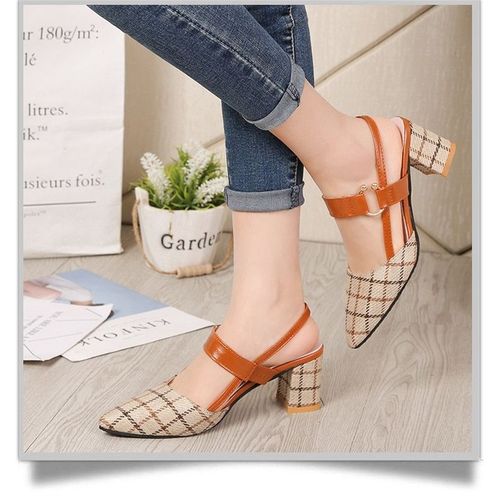 Chaussures Escarpins Pointus Bouche Peu Profonde Pour Femmessandales Grossières Creusestalons Hauts Sexychaussures De Travail Pour Dameszapatilla Latej42