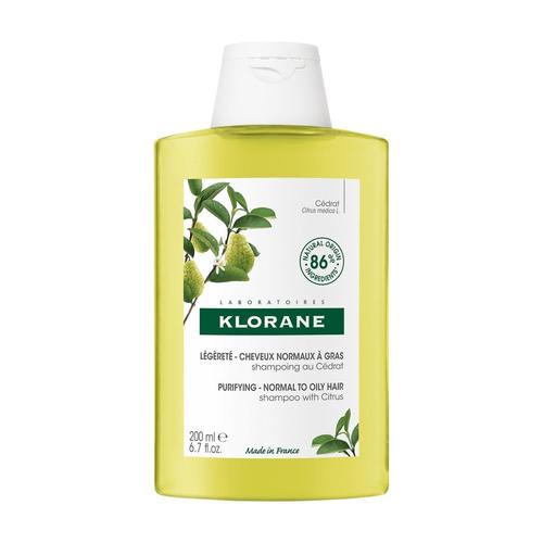 Klorane - Klorane Shampoing Au Cédrat - Légèreté 200 Ml Shampooing 