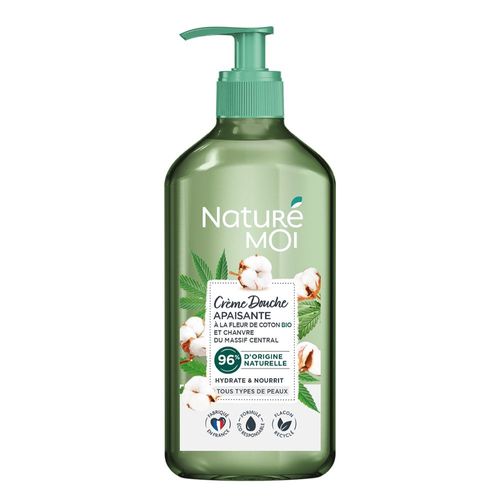 Nature Moi - Crème Douche Douceur Chanvre Fleur De Coton 500 Ml Gel 