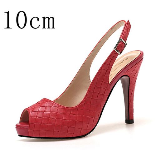 Escarpins Peep Parker À Talons Hauts Pour Femmes,Chaussures À Plateforme Pour Robe De Soirée,Sandales De Luxe,Été,Automne,Grande Taille,43,2021