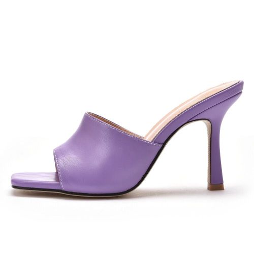 Chaussures Mules Talons Hauts 9cm Pour Femmessandales D'été Fétichespantoufles Stilettobal De Promoplateformestripteaseusechaussures Couleur Bonbon