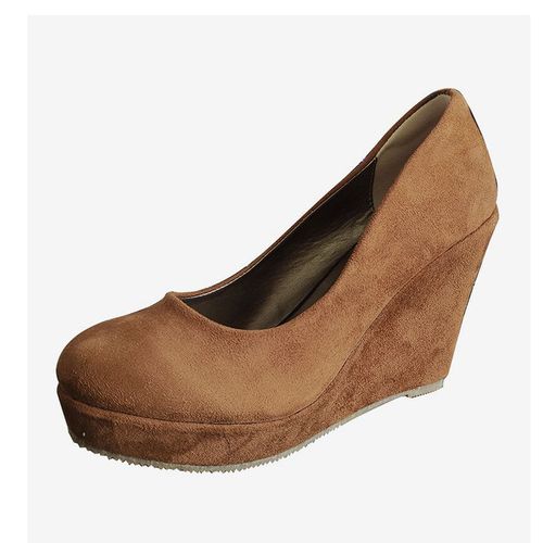 Chaussures Lihuamaochaussures Escarpins Roses En Cuir Verniespadrilles Compenséesplateformetalons Hautstravailixmariagepour Femme