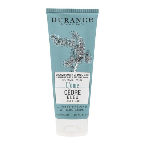 Durance - Shampooing Douche Cèdre Bleu À L'extrait De Shampoing Douche 200 Ml 