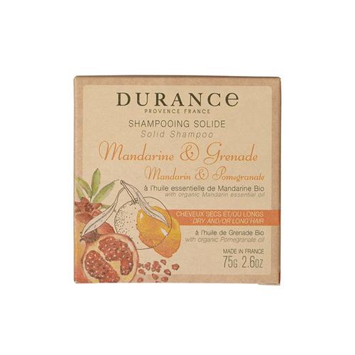 Durance - Mandarine Grenade Shampooing Solide 75 Gr Cheveux Secs 