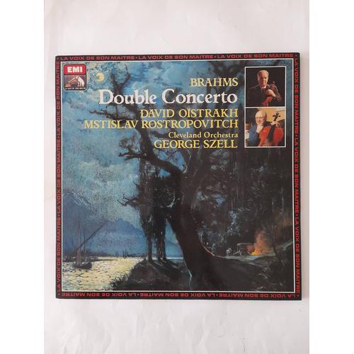 Disque Vinyle 33 Tours - Brahms - Double Concerto