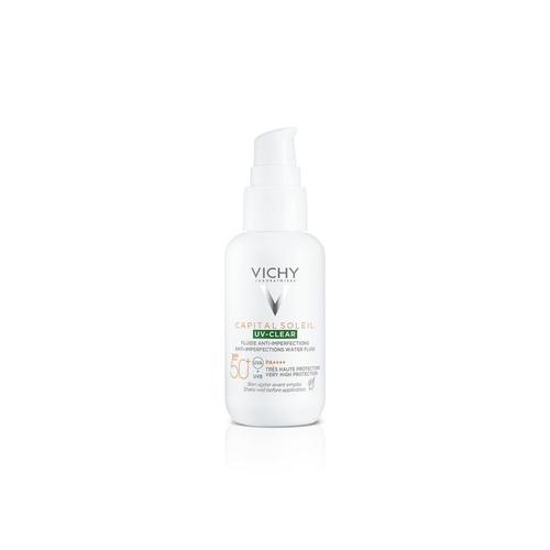 Vichy - Capital Soleil Fluide Anti-Imperfections Spf50+ Visageuv-Clear 40 Ml 