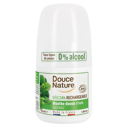 Douce Nature - Deo Rechargeable Menthe 50ml Bille 50 Ml 